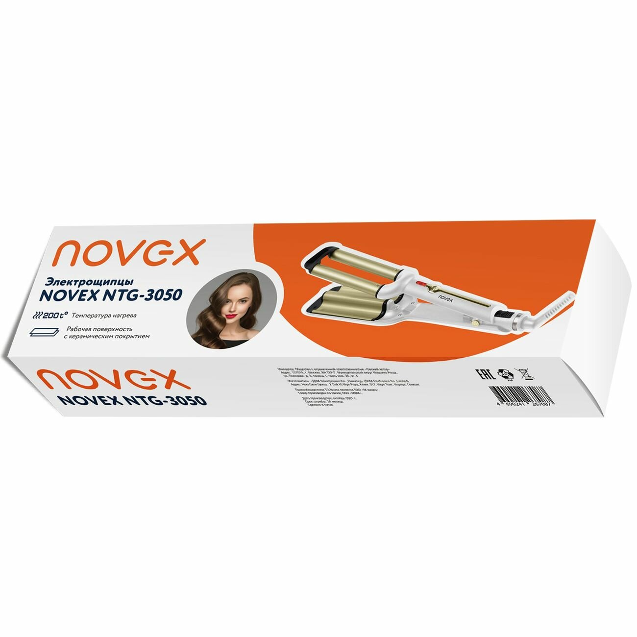 Щипцы для завивки Novex Тройная волна NTG-3050 - фотография № 5