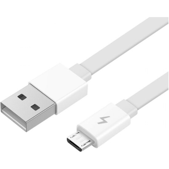 Кабель ZMI Xiaomi USB - MicroUSB 100 см (AL600) белый
