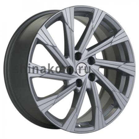 Диск 7,5*19 5*114,3 ET39 60,1 Khomen Wheels KHW1901 Brilliant Silver (NX/Rav4)