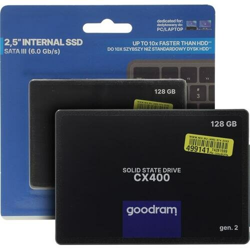 SSD Goodram CX400 gen.2 SSDPR-CX400-128-G2