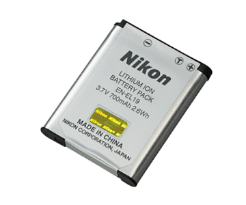 Аккумулятор Nikon EN-EL19, для Nikon S6400/S6500/S6600/S6700/S6800/S6900/S7000/A100/A300/W100