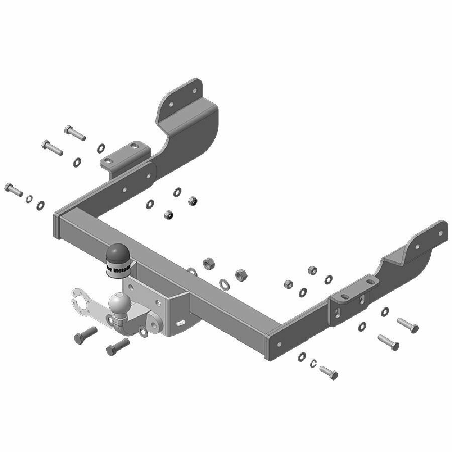 Фаркоп Motodor на Хонда Степвагон 2015-2022, арт:90803-E