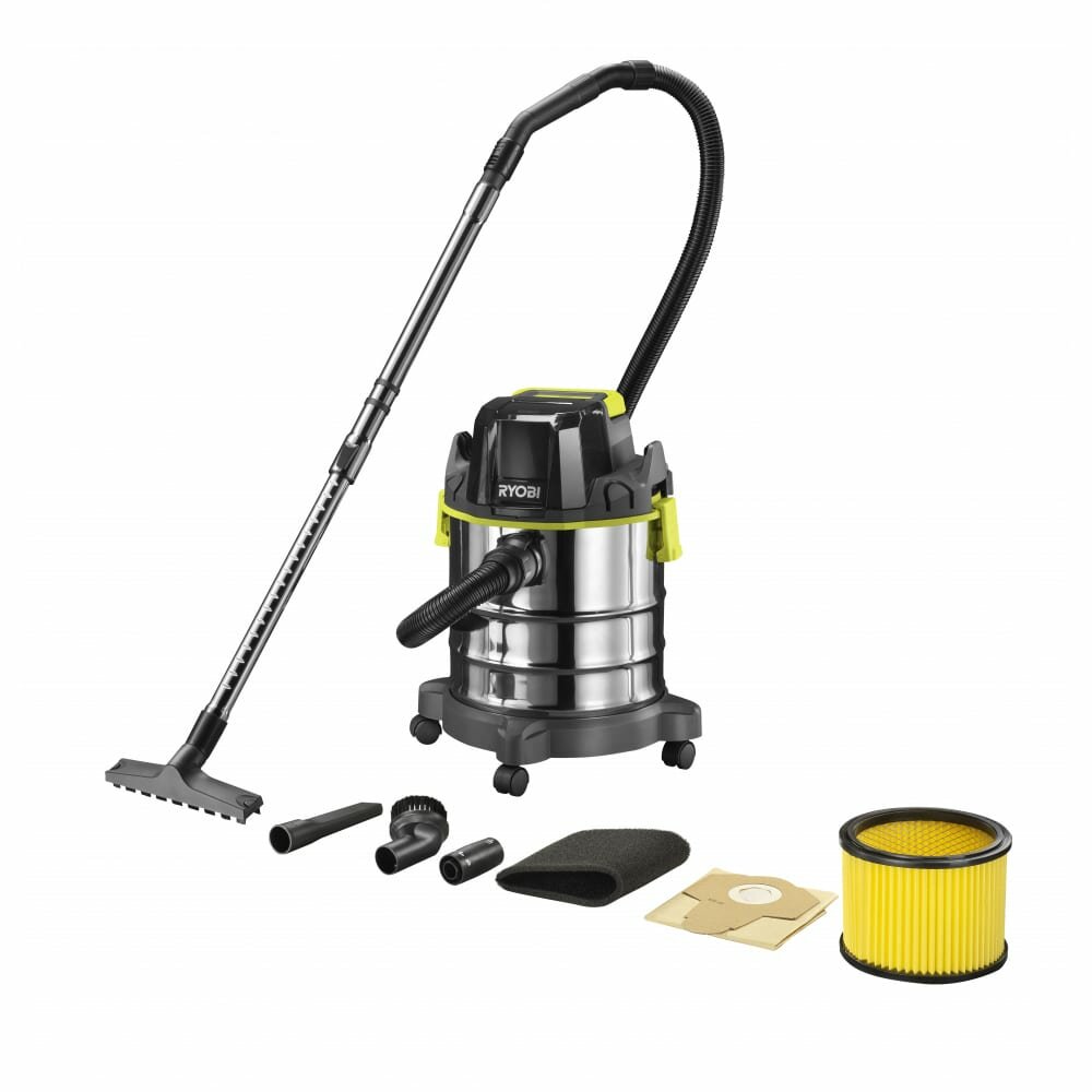 Ryobi Аккумуляторный строительный пылесос Ryobi ONE+ r18wdv 5133004724