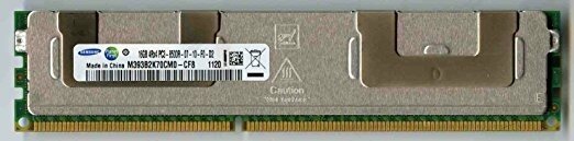   DIMM DDR3 16gb, 1066Mhz, Samsung ECC REG 4RX4 PC3-8500R M393B2K70CM0-CF8