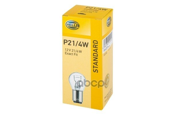 Лампа P21w/4W Min10 HELLA арт. 8GD004772121