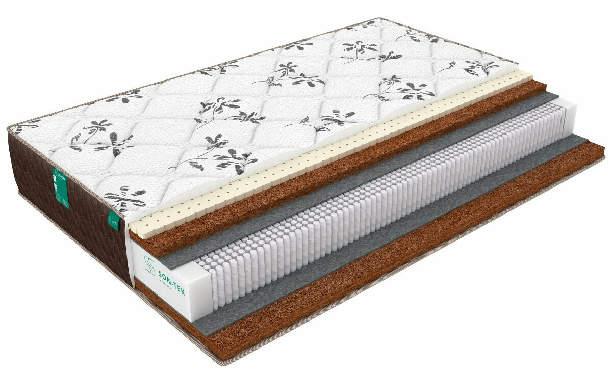 Пружинный матрас Lux Soft Strong Cocos, 140х190 (Sleeptek)