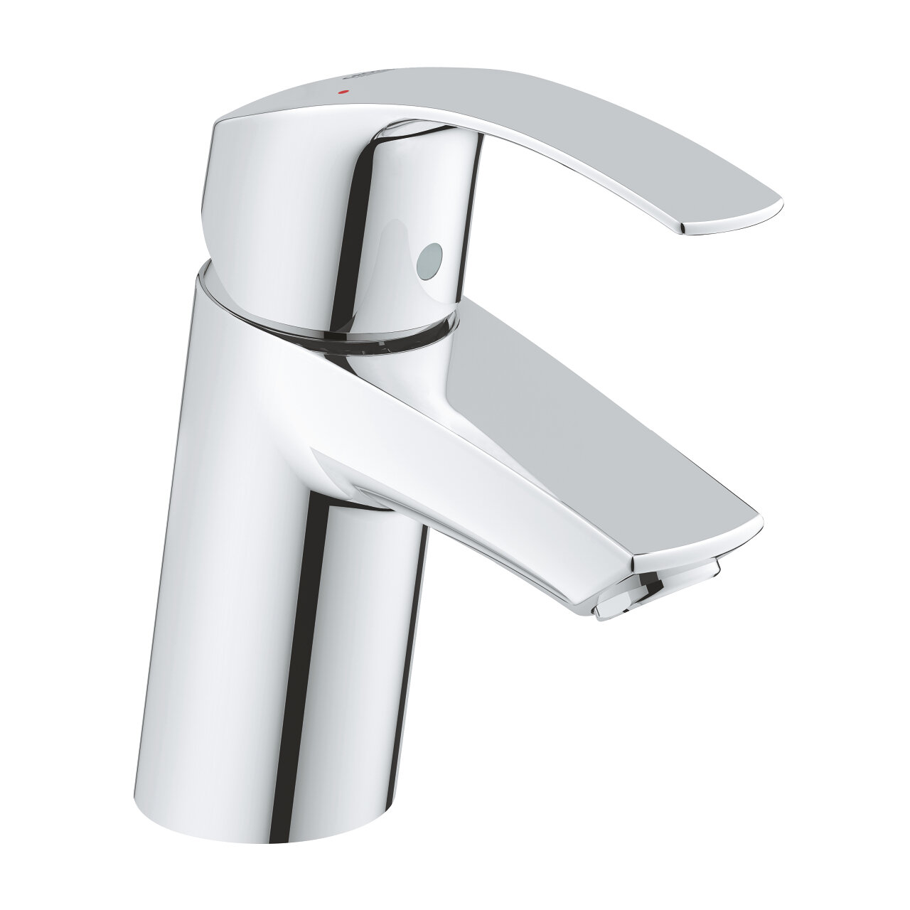 Смеситель для раковины Grohe Eurosmart S-size, однорычажный, гладкий корпус, хром 32467002