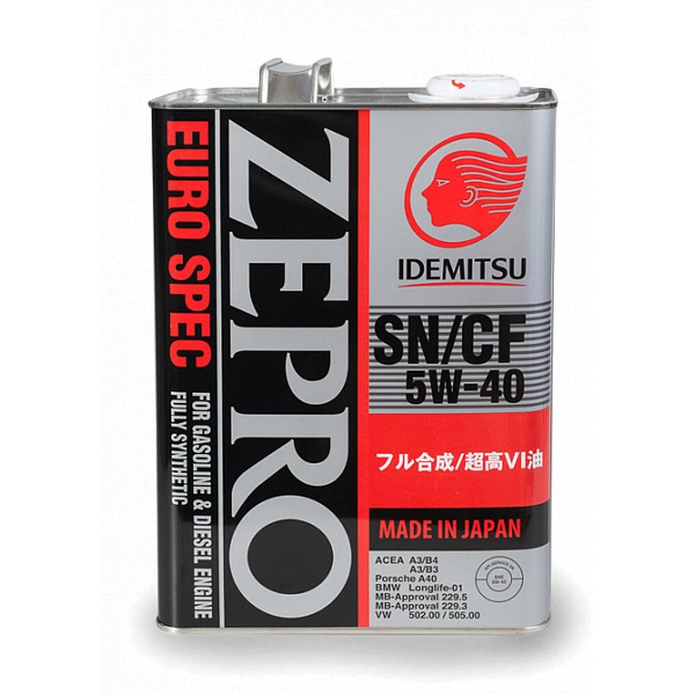   IDEMITSU Zepro Euro Spec 5W-40 4 