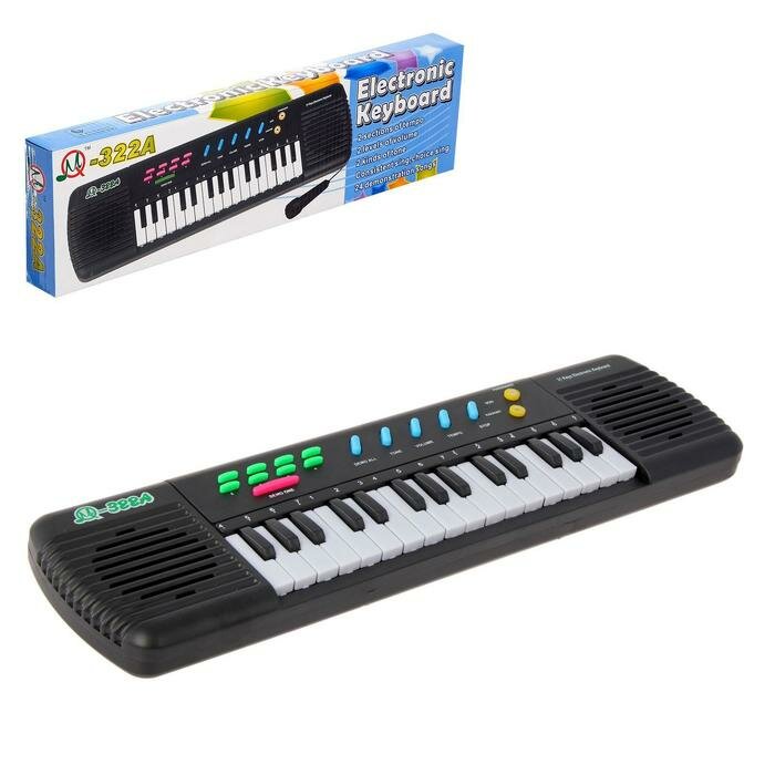 Детский музыкальный инструмент «Синтезатор: Музыкальная феерия» с микрофоном 31 клавиша