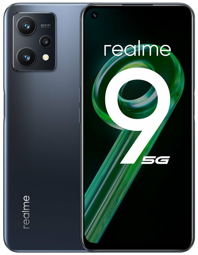 Смартфон Realme 9 5G 64Gb 4Gb черный .