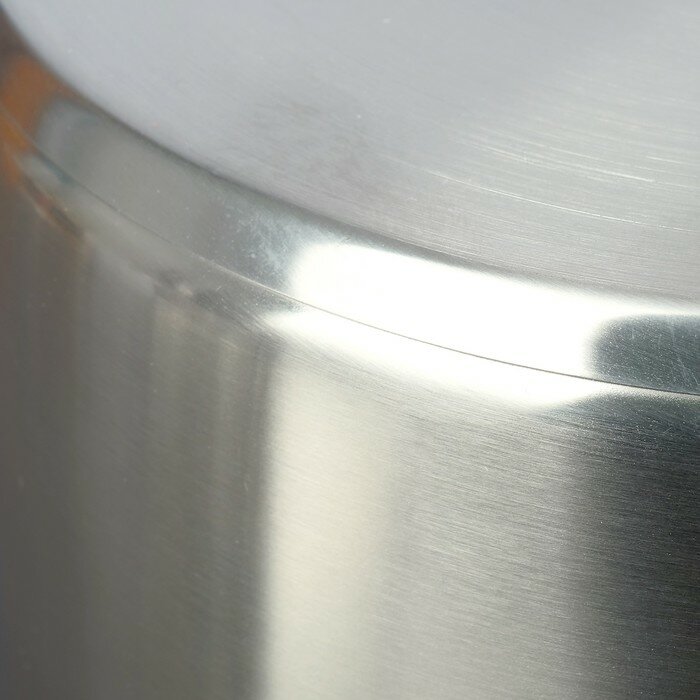 Катунь Кастрюля «Общепит», 5 л, d=20 см, h=16 см, металлическая крышка, с теплораспределительным слоем - фотография № 6