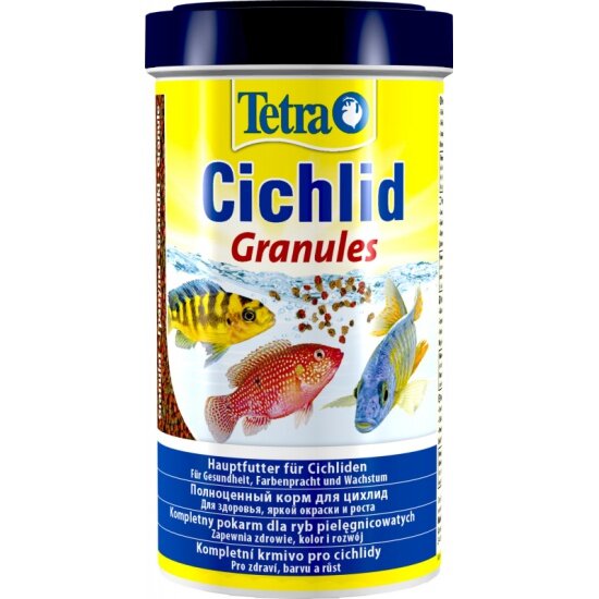 Корм для рыб Tetra Cichlid Granules для цихлид, гранулы 500мл