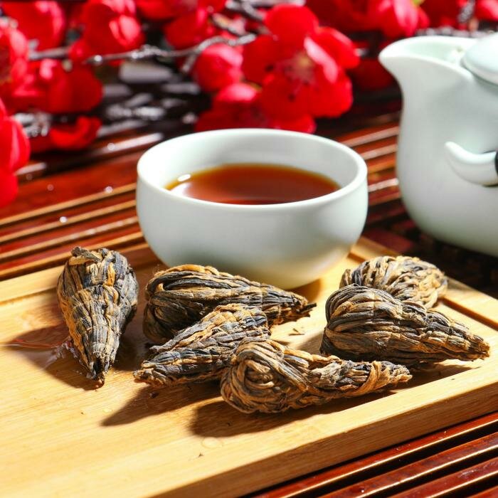 Китайский красный чай "Хун Та или Красная Пагода", 50 г - фотография № 1