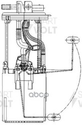 Модуль Топливного Насоса Для А/М Mercedes-Benz Sprinter W906 (06-) 2.1/3.0cdi (Sfm 1512) STARTVOLT арт. SFM1512