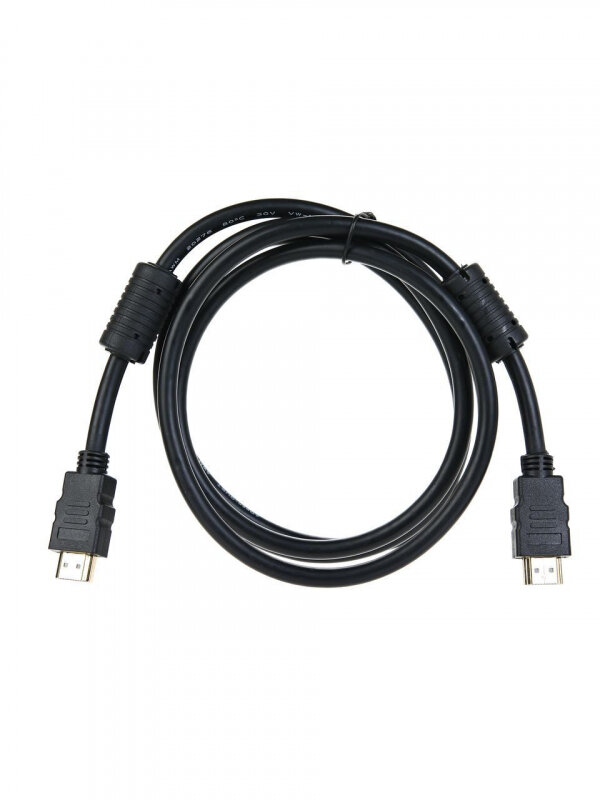 Кабель AOpen HDMI 19M/M 1.8m, 2 фильтра, 1.4V+3D/Ethernet (ACG511D-1.8M)