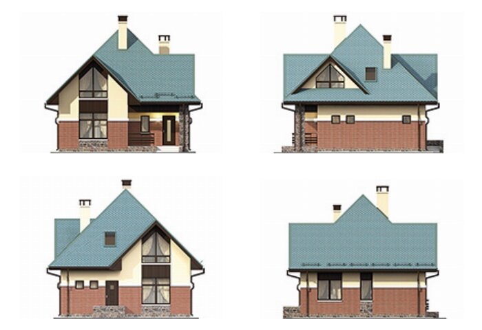 Проект дома Plans-62-40 (98 кв.м, газобетон) - фотография № 2