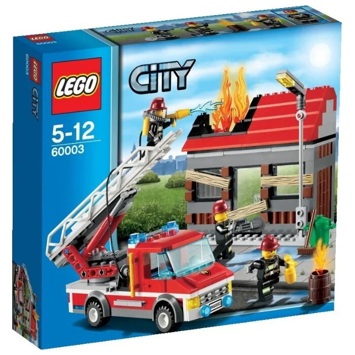 Lego Конструктор LEGO City 60003 Тушение пожара