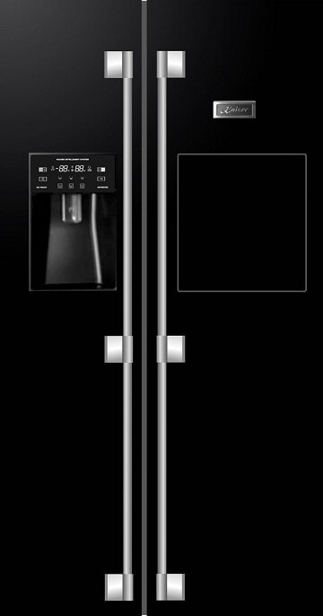 Холодильник KAISER KS 90500 RS чёрный