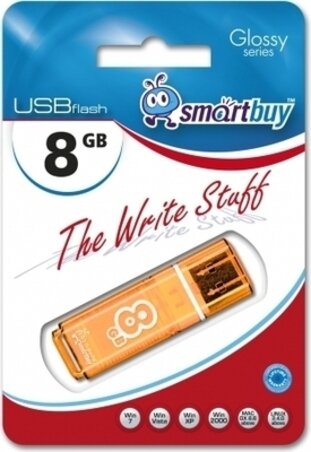 Флешка 8Gb Smartbuy SB8GBGS-Or .