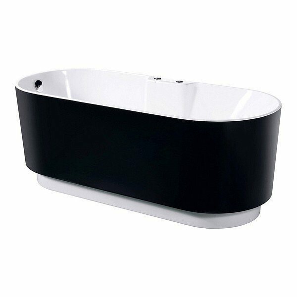 Акриловая ванна Orans BT-NL601- FTSH Black