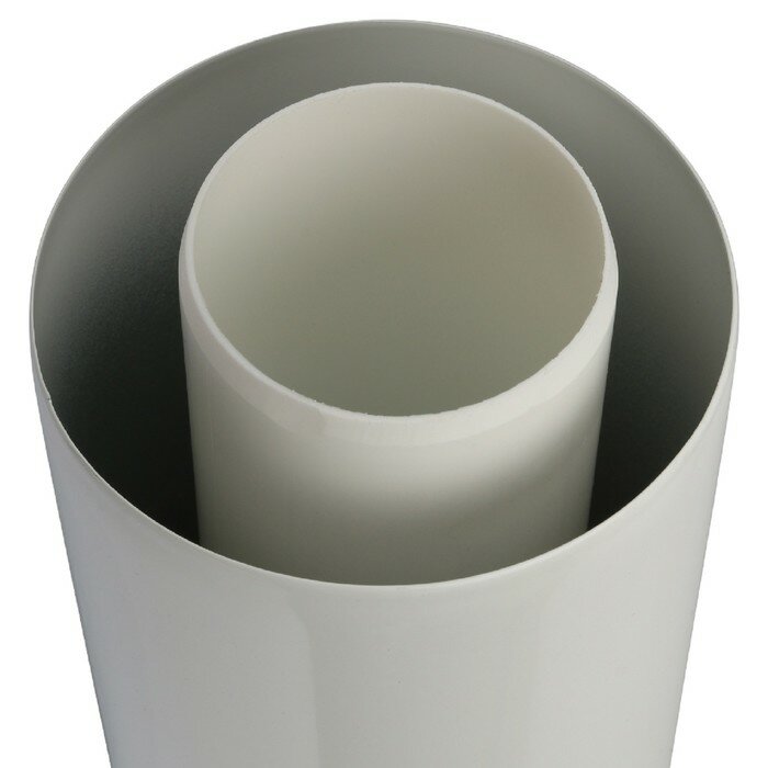 Элемент дымохода конденсационный STOUT SCA-8610-000500, труба 500 мм, DN60/100 - фотография № 4