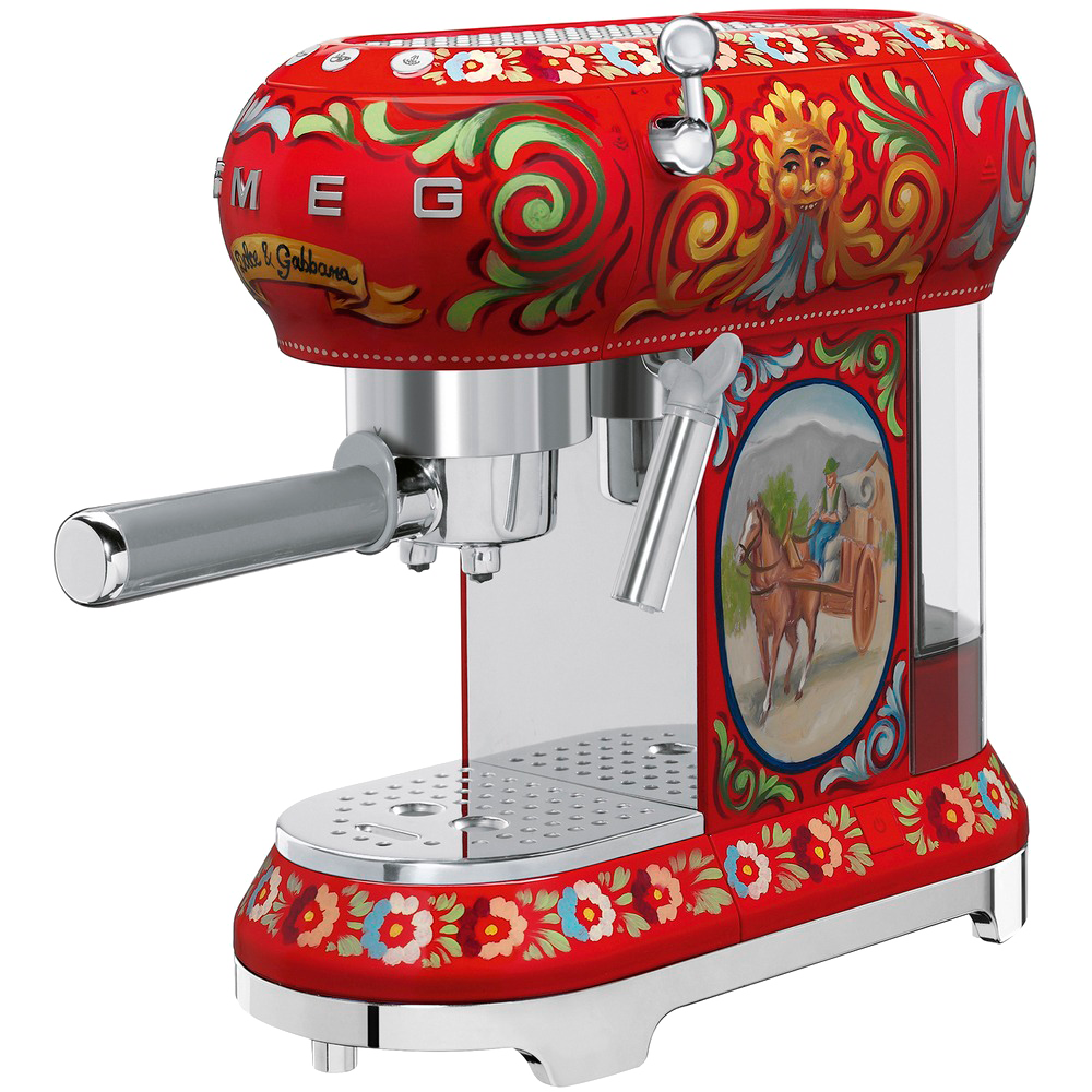 Кофемашина-эспрессо, Dolce & Gabbana Smeg ECF01DGEU