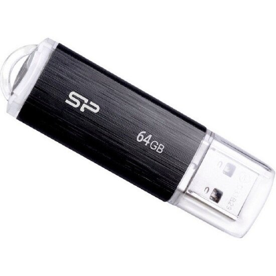 USB флешка SILICON POWER 64Gb Ultima U02 black USB 2.0