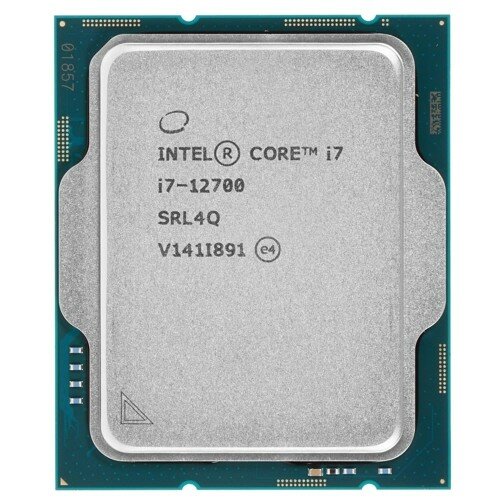 Intel CPU Core i7-12700 Alder Lake OEM 2.1 ГГц 4.8 ГГц в режиме Turbo, 25MB, UHD Graphics 770, LGA1700