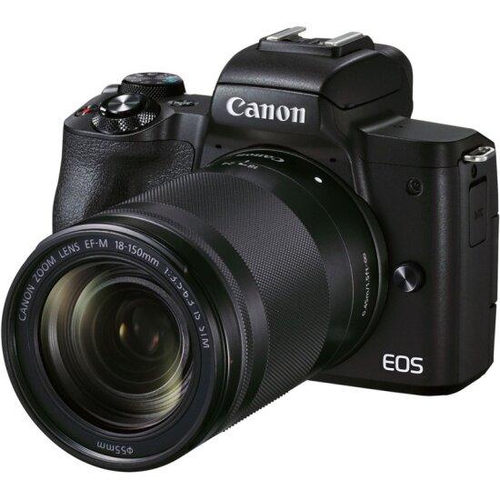 Цифровой фотоаппарат CANON EOS M50 Mark II Kit 18-150 IS STM Black