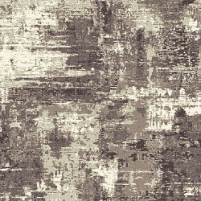 Ковер Бархан, размер 150х200см, цвет серый, полиамид 100%, войлок - фотография № 1