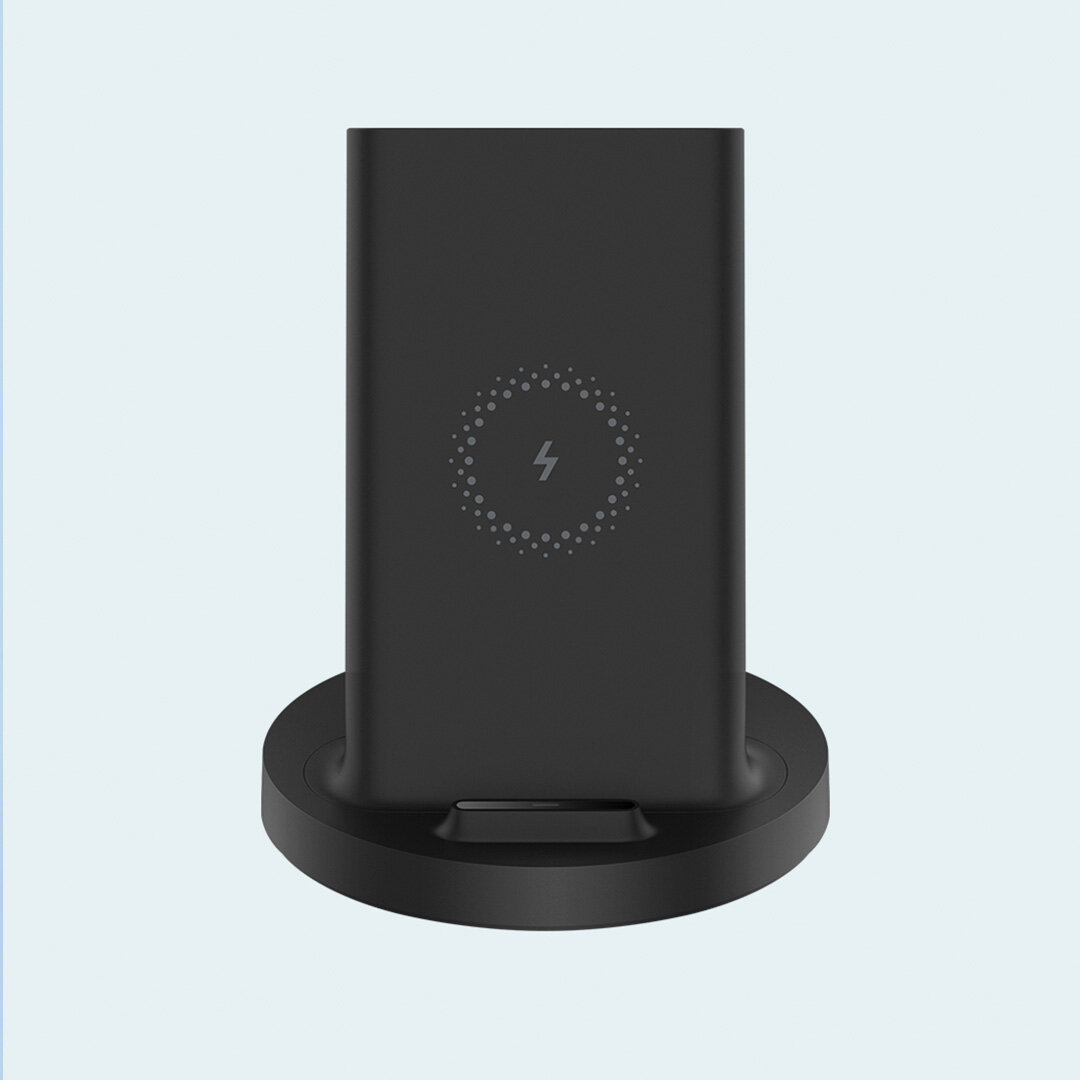 Беспроводное зарядное устройство Xiaomi Vertical Wireless Charger 20W WPC02ZM (Black)