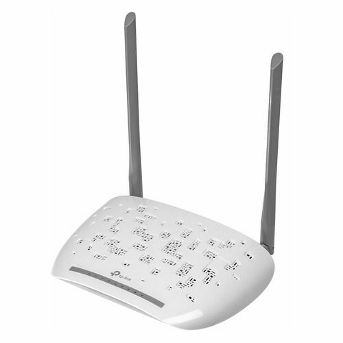 Wi-Fi роутер TP-LINK TD-W8961N, N300, ADSL2+, белый