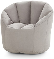 Кресло-пенёк Hoff Зефир,80х95х80 см, цвет светло-серый