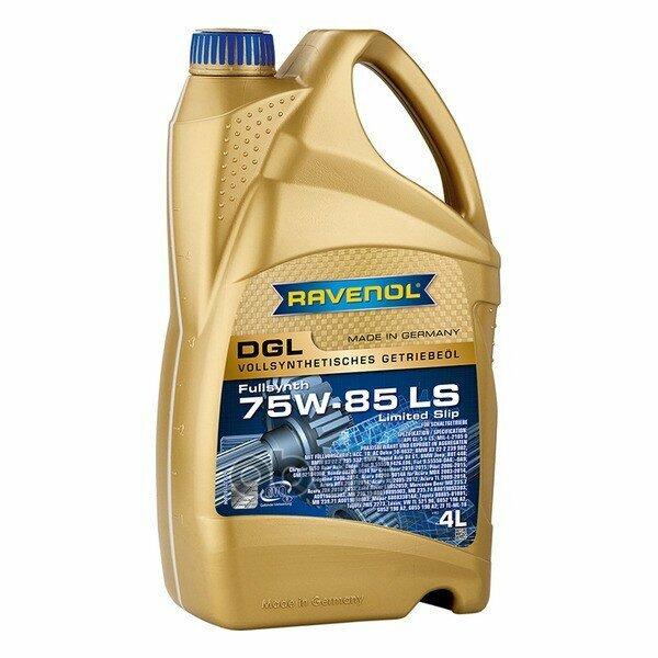 Масло Трансмиссионное Dgl 75W-85 4Л (Синтетика) Ravenol арт. 1221107004