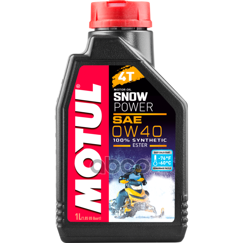 Motul Snowpower 4T 0W40 1Л MOTUL арт. 105891