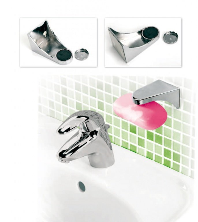 Мыльница магнитная «гигиена» (magnetic soap holder) Bradex TD 0368