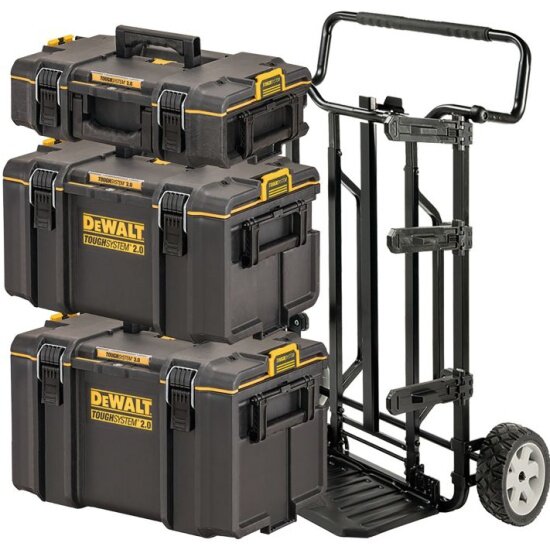 Комплект ящиков на тележке Dewalt DWST83401-1 TOUGHSYSTEM 2.0, 4в1