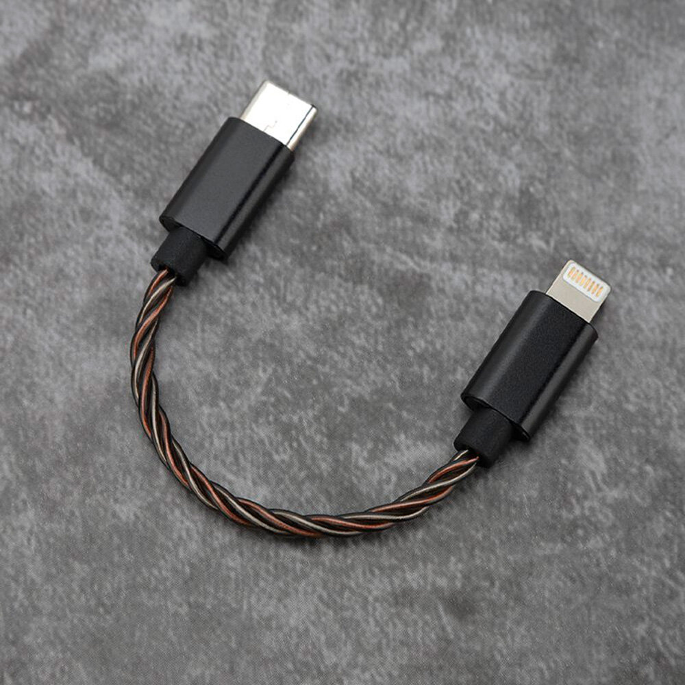 Hidizs LT02 black usb кабель, usb-c - lightning