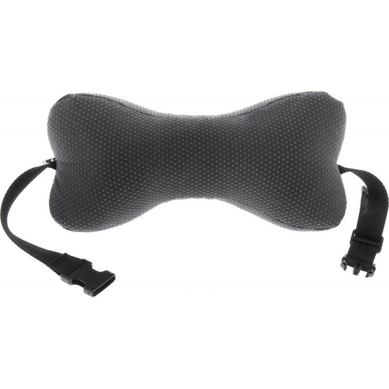 Подушка-валик Smart Textile Автомобильная Косточка Люкс на подголовник, с массажным эффектом, T101, 30 х 15 см