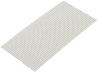 Пластиковый сварочный пруток из PVCH пластика "спец" 1230001, цвет белый, 4х200 мм, 100 г