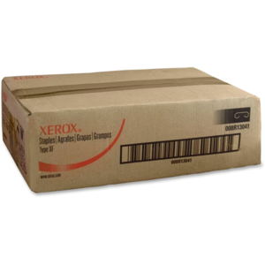 Картридж со скрепками Xerox 008R13041 4х5000 шт + картридж для отработанны для финишера-степлера WC4110/4112/4595/DP 4590 - фото №1