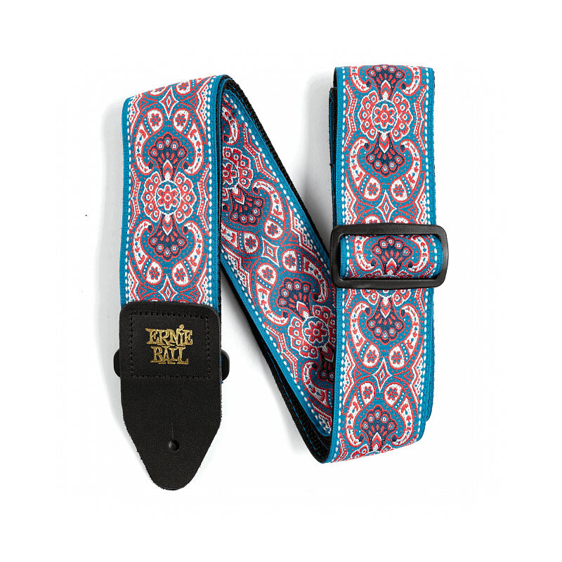 Гитарный ремень Ernie Ball 4666 Pink Paisley Jacquard Strap