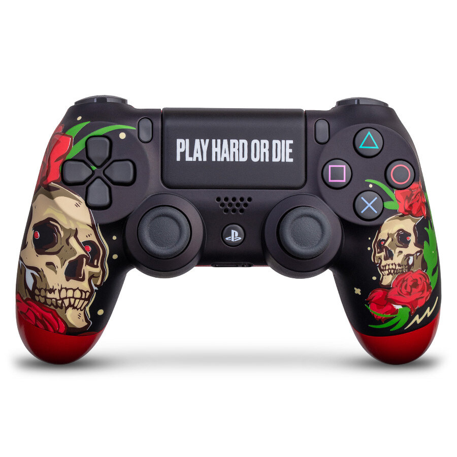 Беспроводной геймпад Sony Dualshock 4 Play Hard Or Die