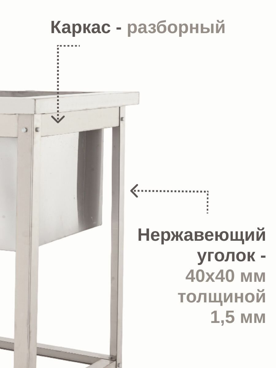 Мойка из нержавейки - фотография № 5