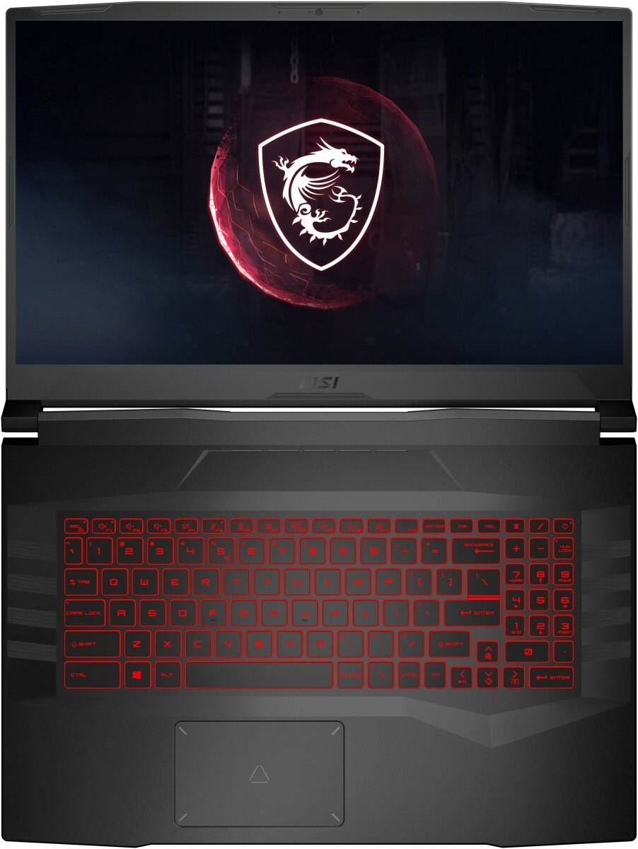  MSI Pulse GL76 11UCK-248XRU 9S7-17L222-248 (Core i5 2700 MHz (11400H)/8192Mb/512 Gb SSD/17.3"/1920x1080/nVidia GeForce RTX 3050 GDDR6/DOS)