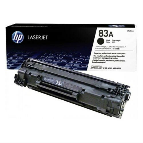 Расходный материал HP HP 83X Black для HP LaserJet Pro M225 MFP/M201 CF283X