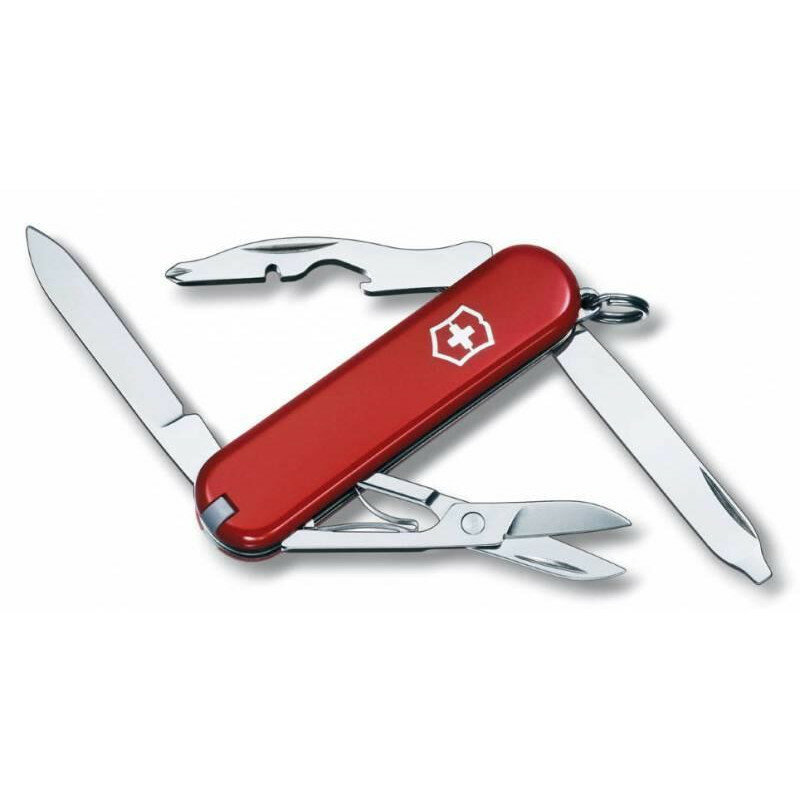 Victorinox швейцарский перочинный нож Rambler 58мм 10 функций красный (0.6363)