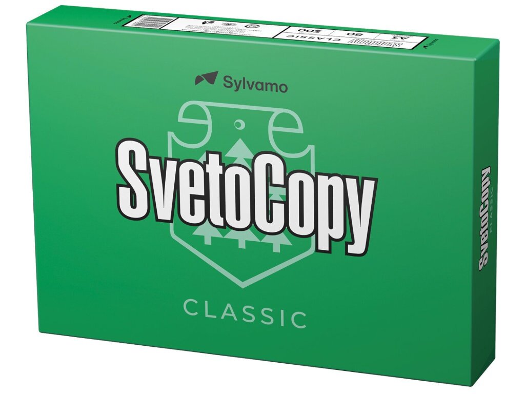 Бумага офисная SVETOCOPY CLASSIC (A3 марка C 80 г/кв.м 500 листов)