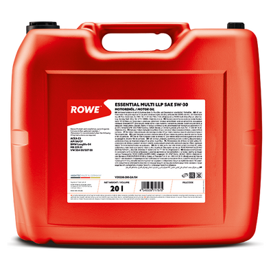 Масло моторное ROWE ESSENTIAL MULTI LLP 5w-30, 20 л. арт. 20238-280-2A