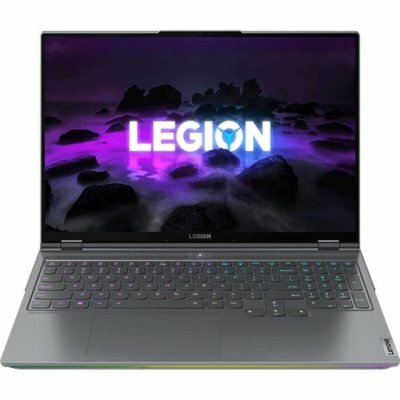 Ноутбук Lenovo Legion 7 16ACHg6 82N6000HRK AMD Ryzen 7 5800H, 3.2 GHz - 4.4 GHz, 16384 Mb, 16" WQXGA 2560x1600, 1000 Gb SSD, DVD нет, nVidia GeForce RTX 3070 8192 Mb, DOS, серый, 2.5 кг, 82N6000HRK